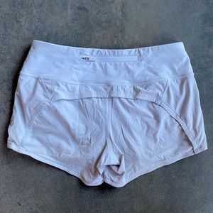 (SOLD) White Lululemon Shorts